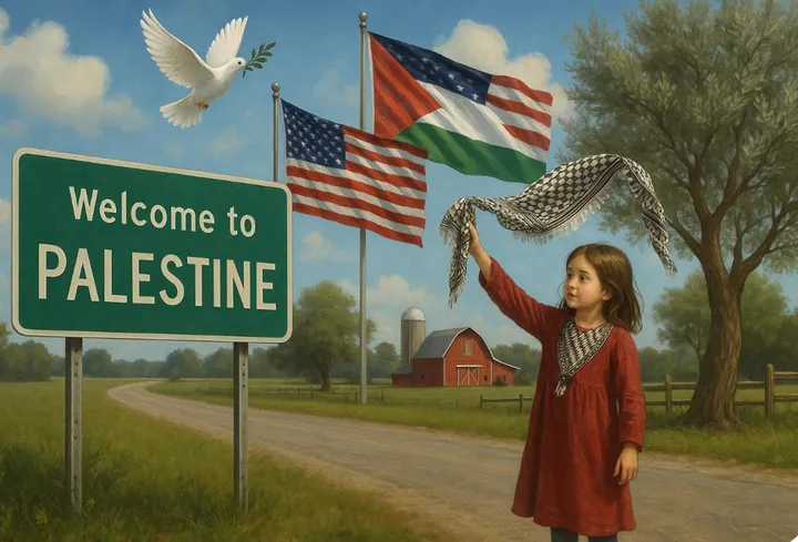 ما قصة فلسطين الأمريكية؟